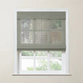 Rae Natural Ramie Bamboo Woven Blinds - Series P-?Dark Gray P17-TWOPAGES CURTAINS