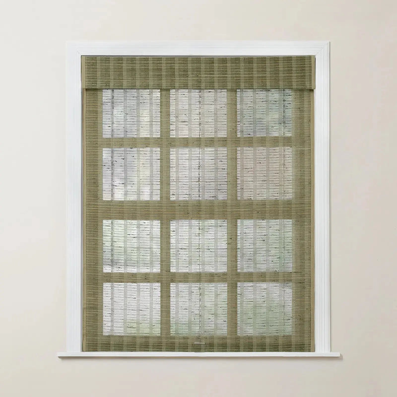 Rae Motorized Window Blinds Bamboo Woven - Series P?-TWOPAGES CURTAINS