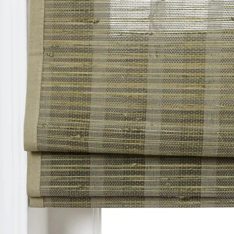 Rae Motorized Window Blinds Bamboo Woven - Series P?-TWOPAGES CURTAINS