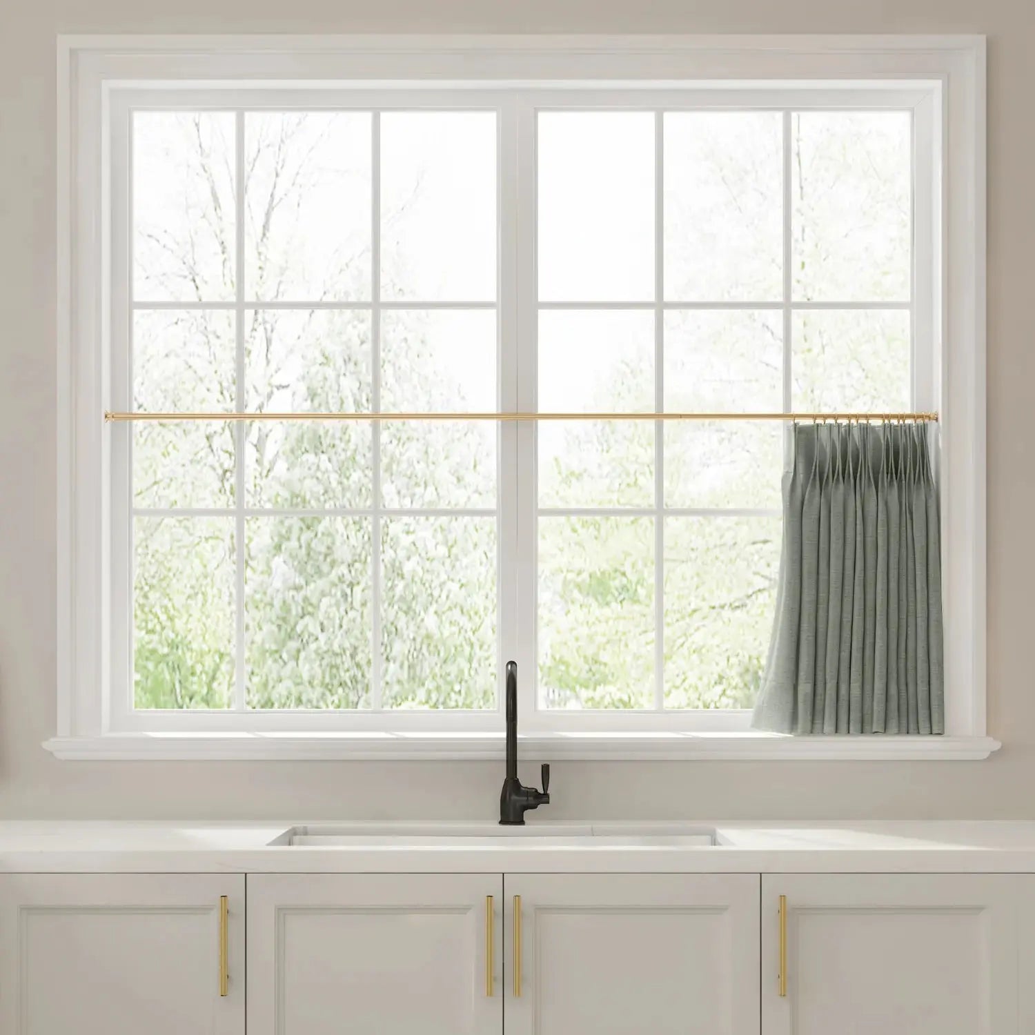 Liz Linen Pleated Cafe Curtains?-TWOPAGES