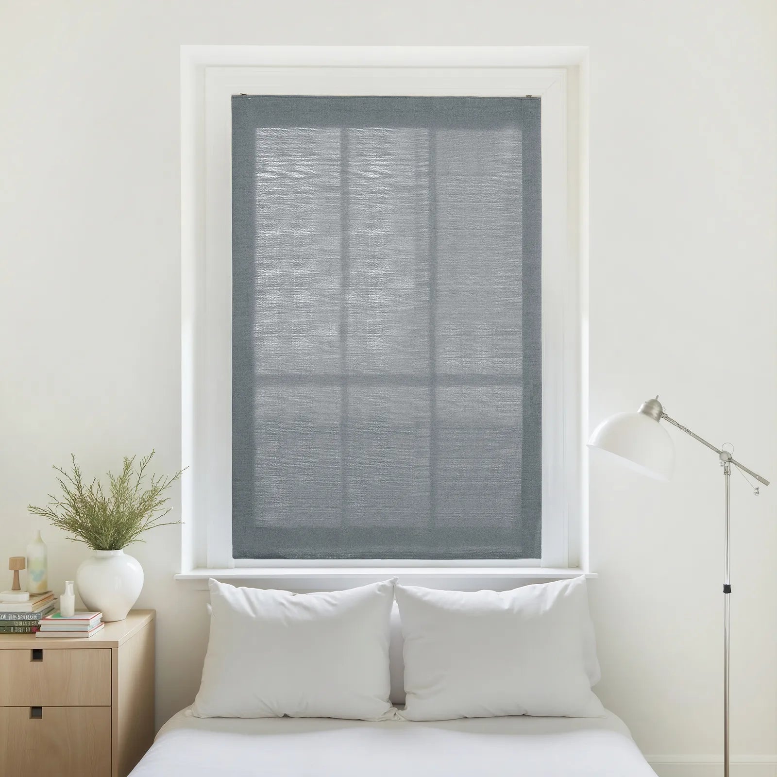 Liz Linen Relaxed Roman Blind Cord Lift