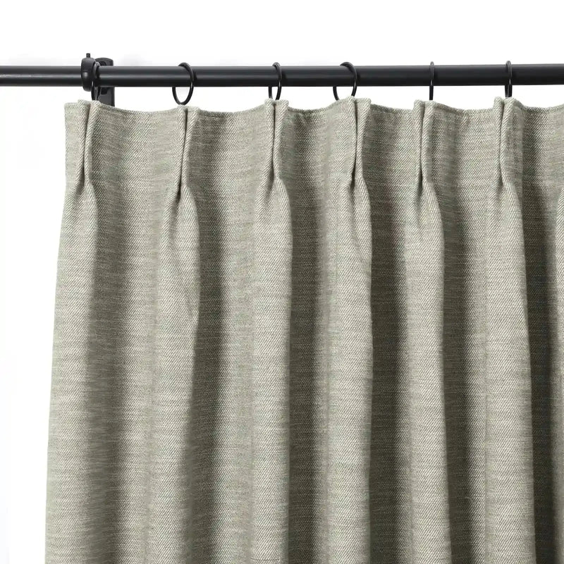 Cotton Blend Drapery Pleated | Cloe?-TWOPAGES