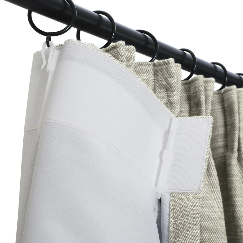 Cotton Blend Drapery Pleated | Cloe?-TWOPAGES