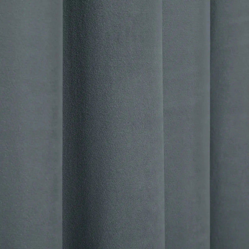 Tavis Premium Velvet Curtain Pleated-?-TWOPAGES