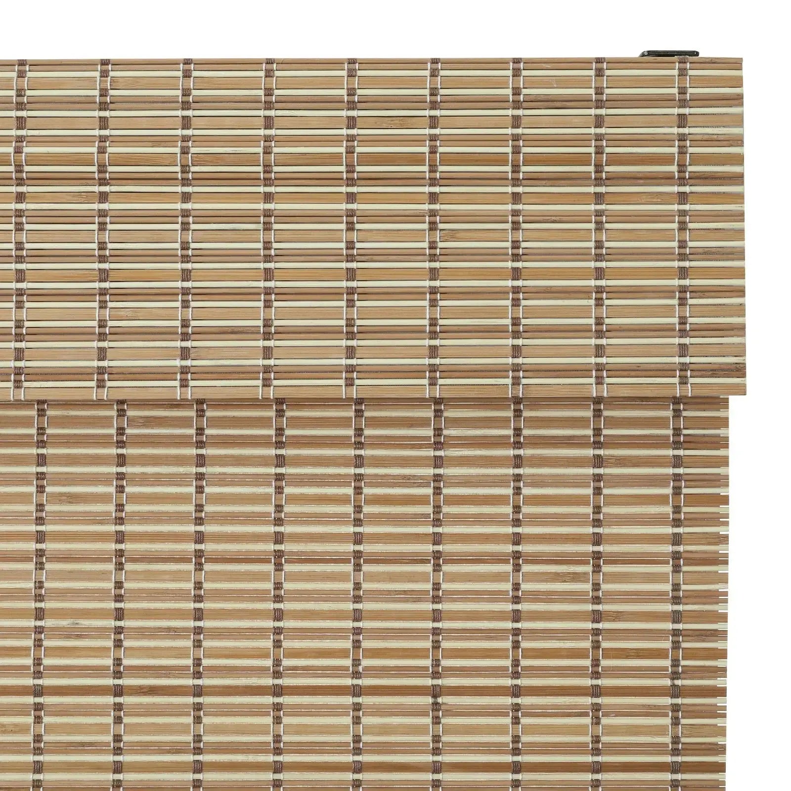 Sybil Bamboo Roman Blind - Dark Khaki TWOPAGES CURTAINS
