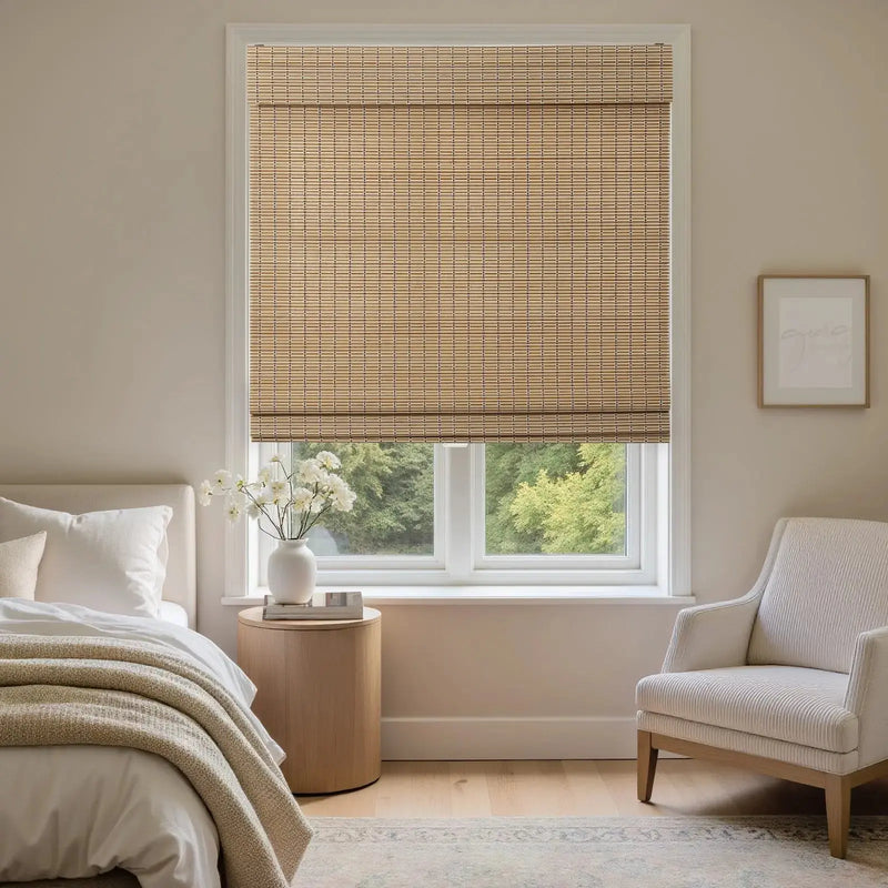 Sybil Bamboo Roman Blind Cordless?-TWOPAGES CURTAINS