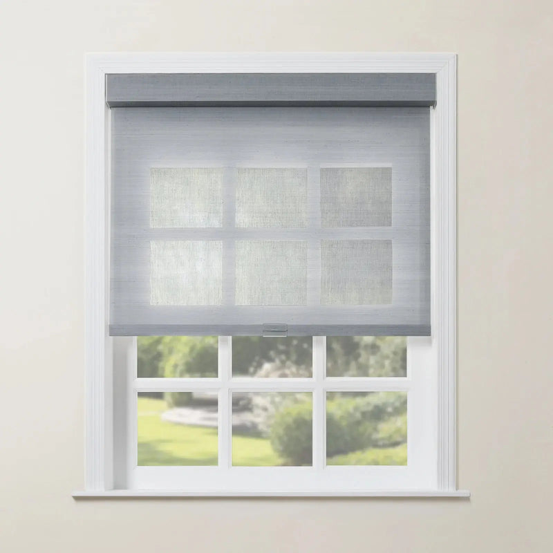 Rae Natural Jute Woven Wood Roller Blinds Cordless-?-TWOPAGES
