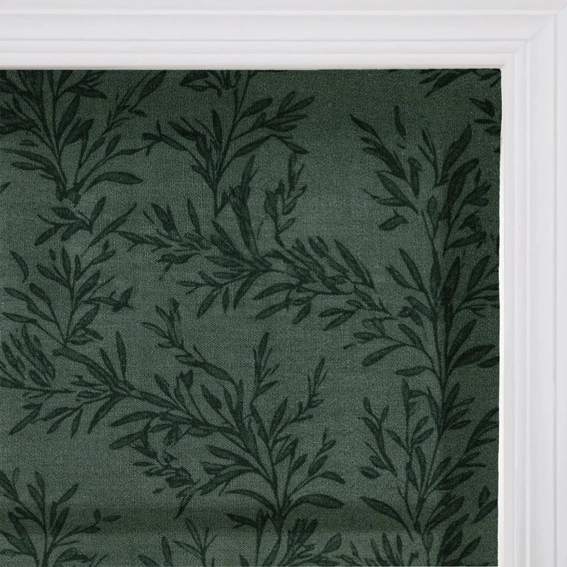 Sara Le Printed Roman Shade Cordless -TWOPAGES
