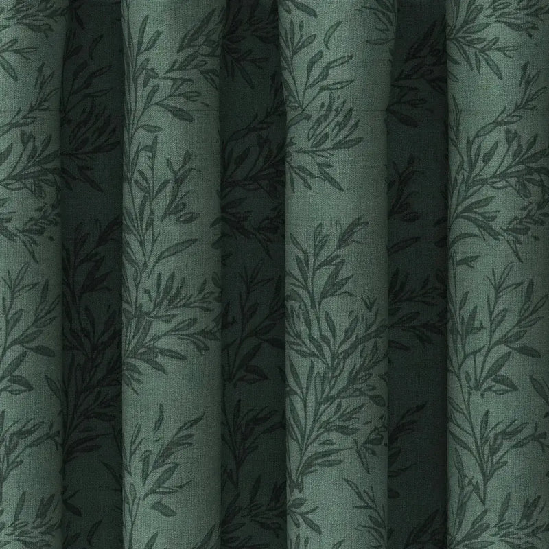 Sara Le Print Linen Drapery Pleated?-TWOPAGES