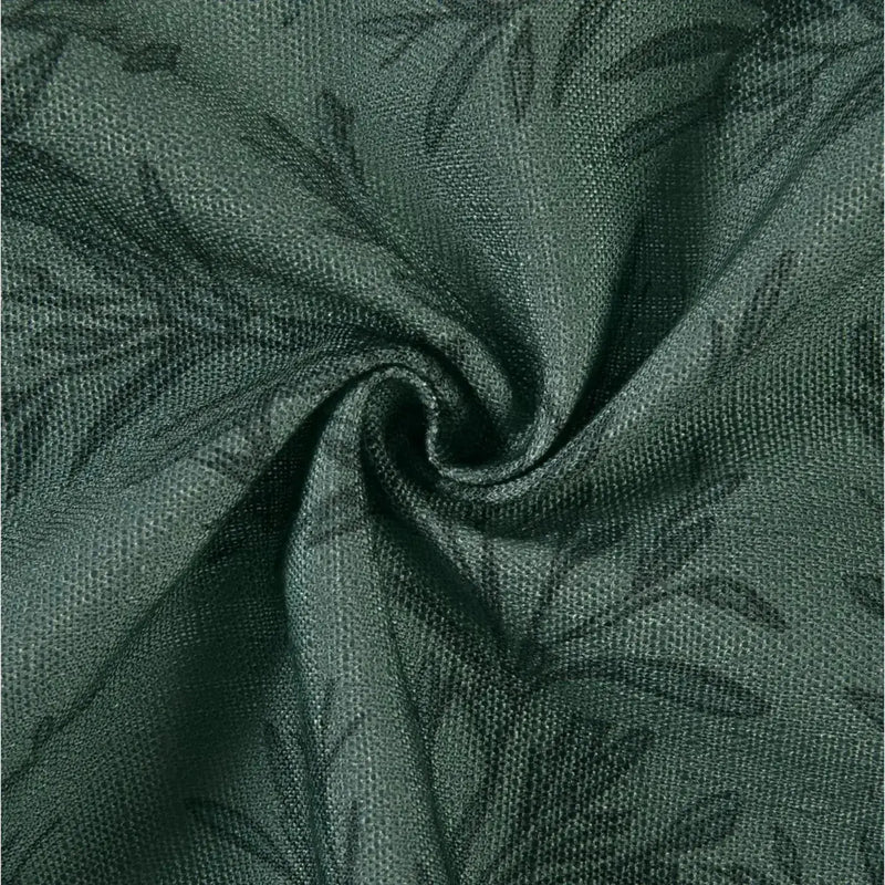 Sara Le Print Linen Pleated Cafe Curtains?-TWOPAGES