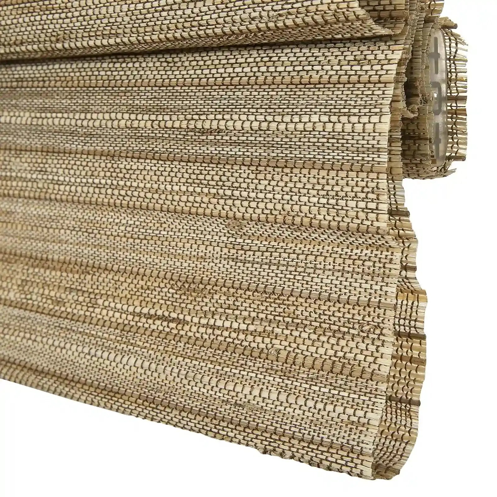 Rae Natural Ramie Jute Woven Wood Blinds - Series M?-TWOPAGES CURTAINS