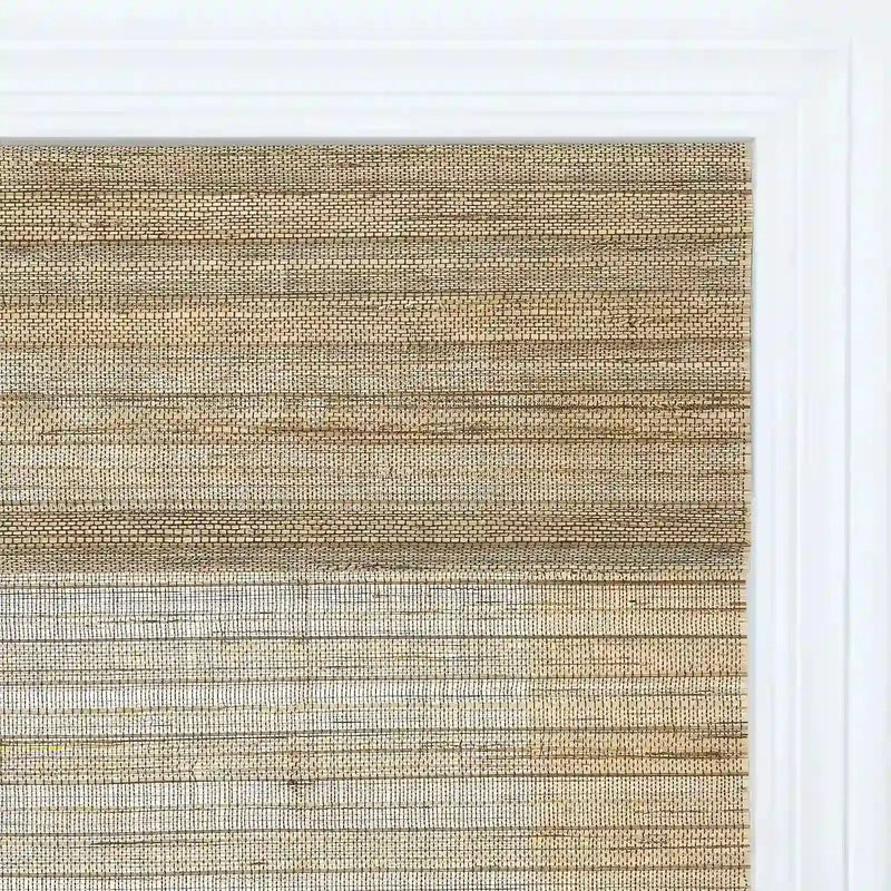 Rae Natural Ramie Jute Woven Wood Blinds - Series M?-TWOPAGES CURTAINS