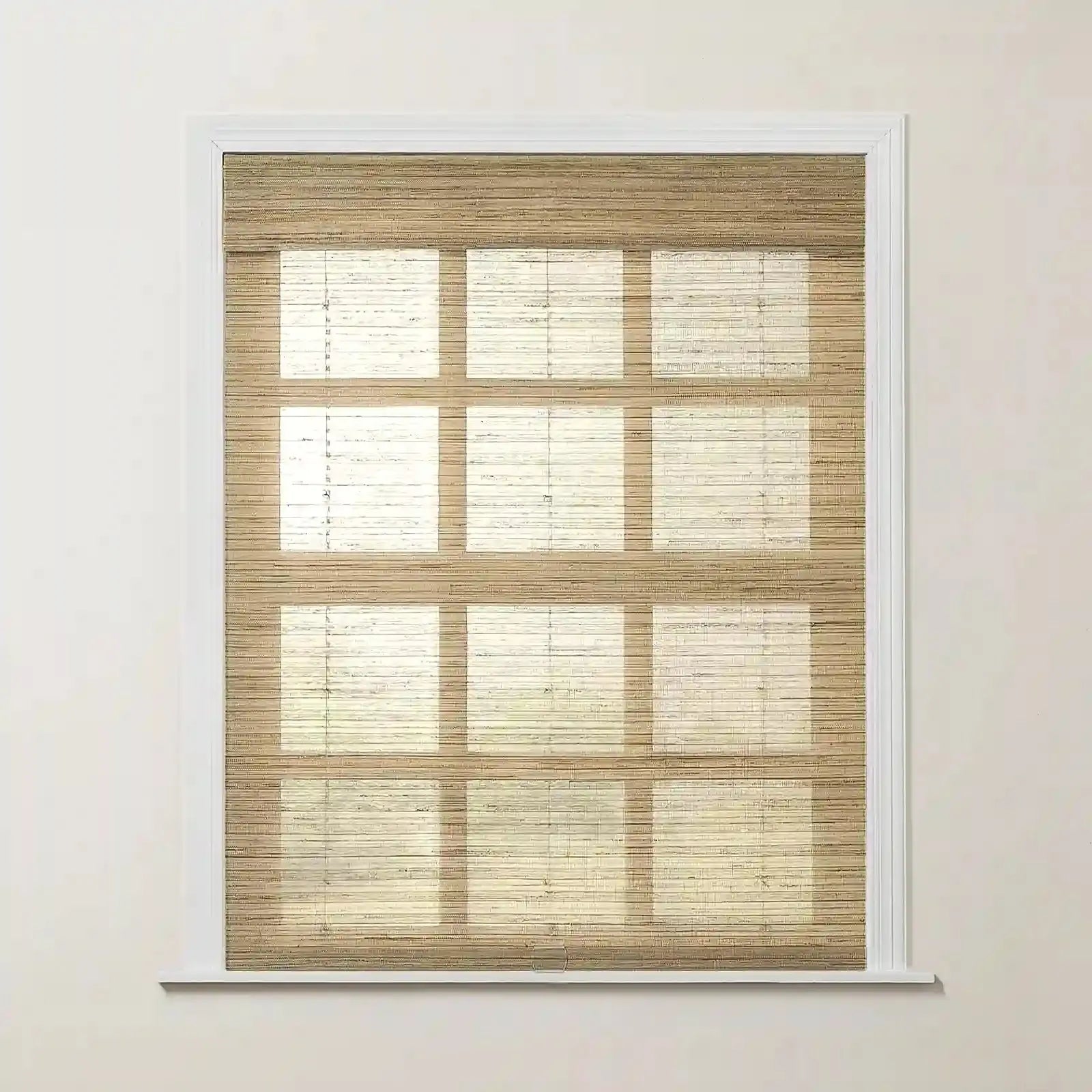 Rae Natural Ramie Jute Woven Wood Blinds - Series M?-TWOPAGES CURTAINS