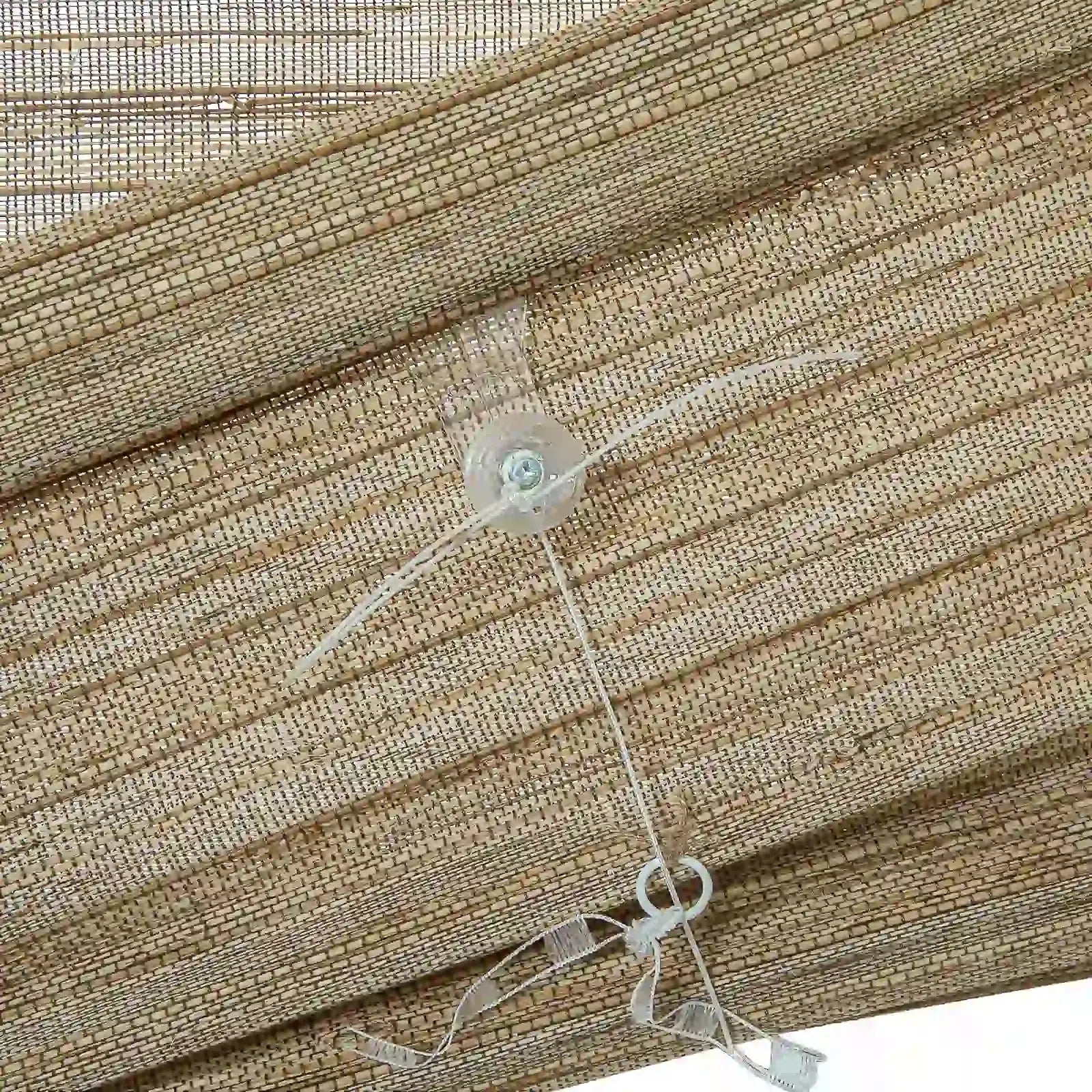 Rae Natural Ramie Jute Woven Wood Blinds - Series M-?-TWOPAGES CURTAINS