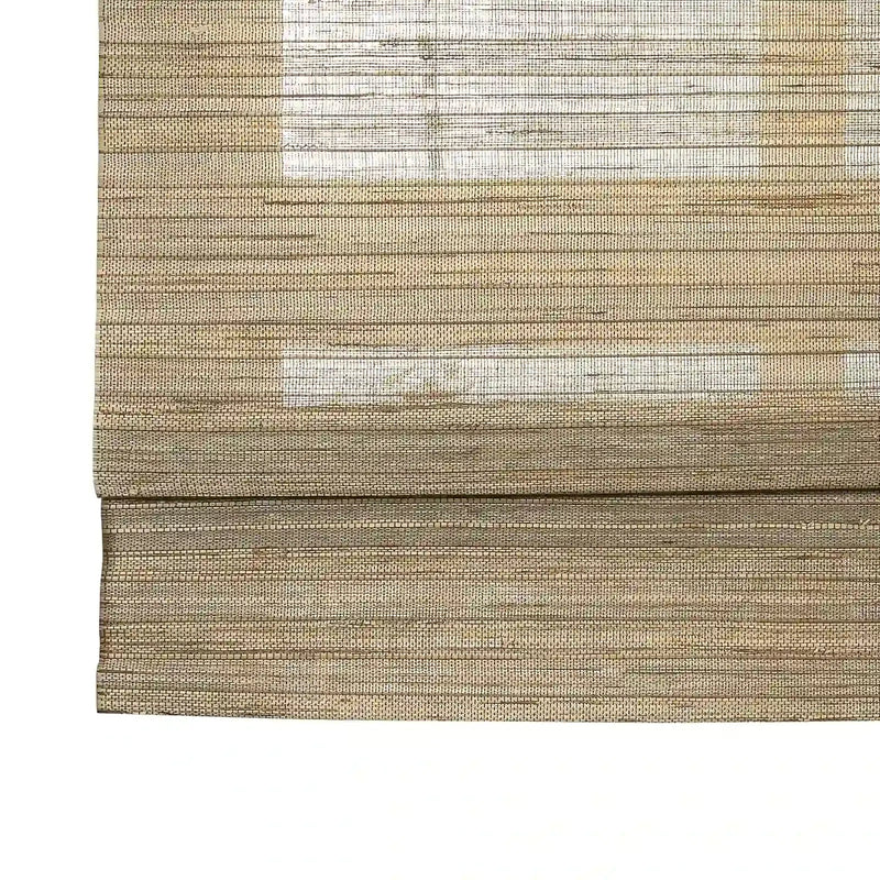 Rae Natural Ramie Jute Woven Wood Blinds - Series M-?-TWOPAGES CURTAINS