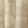 MS. MAVERICK MUSE x TWOPAGES Pastoral Printed Linen Cotton Pleated Curtains