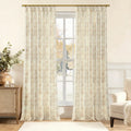 MS. MAVERICK MUSE x TWOPAGES Pastoral Printed Linen Cotton Pleated Curtains