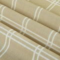 Stefana Silber Print Linen Blend Curtain Drapery Pleated?-TWOPAGES