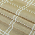Stefana Silber Print Linen Blend Curtain Drapery Pleated?-TWOPAGES