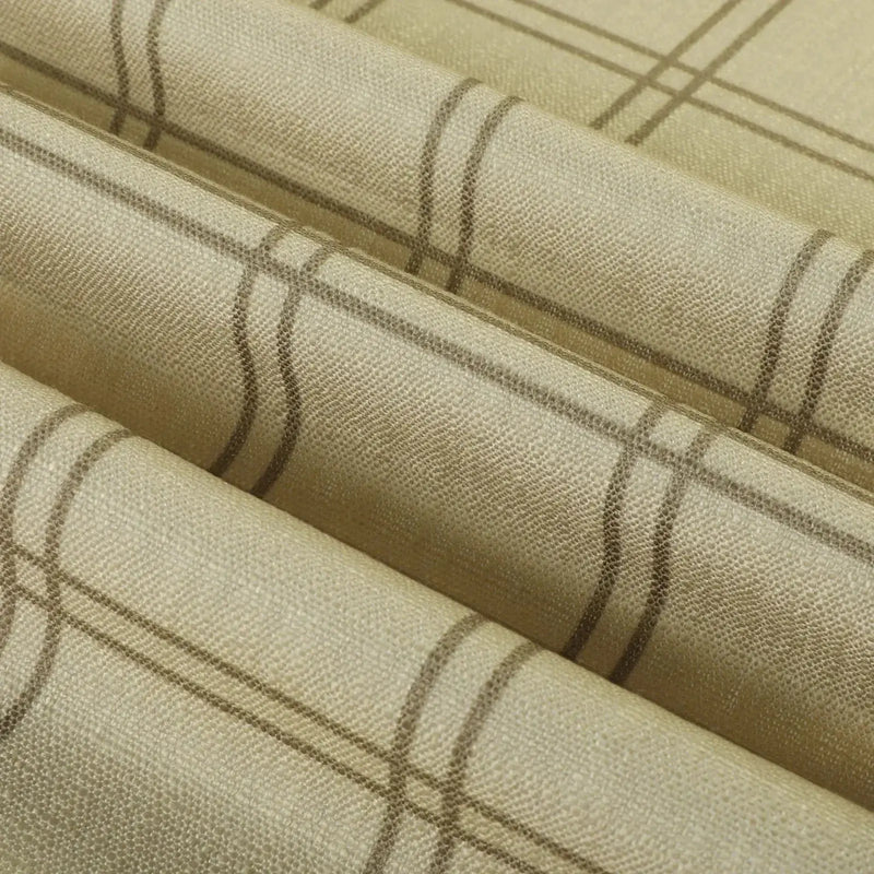 Stefana Silber Print Linen Blend Curtain Drapery Pleated?-TWOPAGES