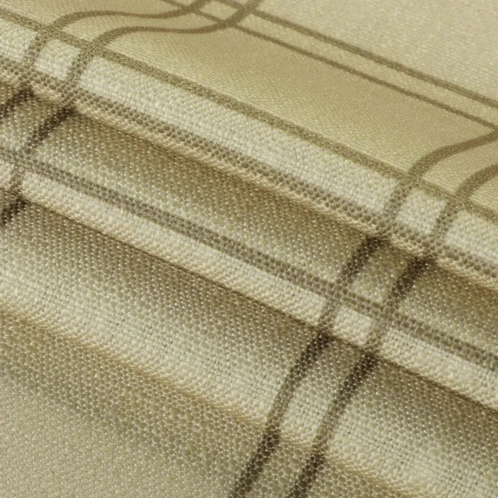 Stefana Silber Print Linen Blend Curtain Drapery Pleated?-TWOPAGES