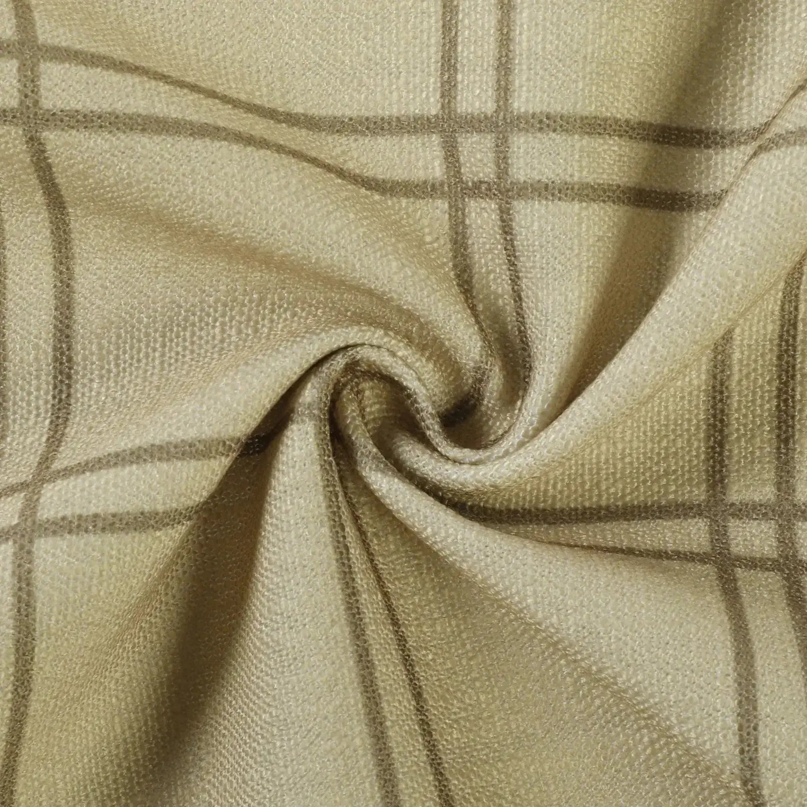 Stefana Silber Print Linen Blend Curtain Drapery Pleated?-TWOPAGES