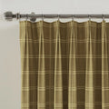 Stefana Silber Print Linen Blend Curtain Drapery Pleated?-TWOPAGES