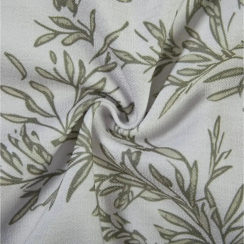 Sara Le Print Linen Pleated Cafe Curtains?-TWOPAGES