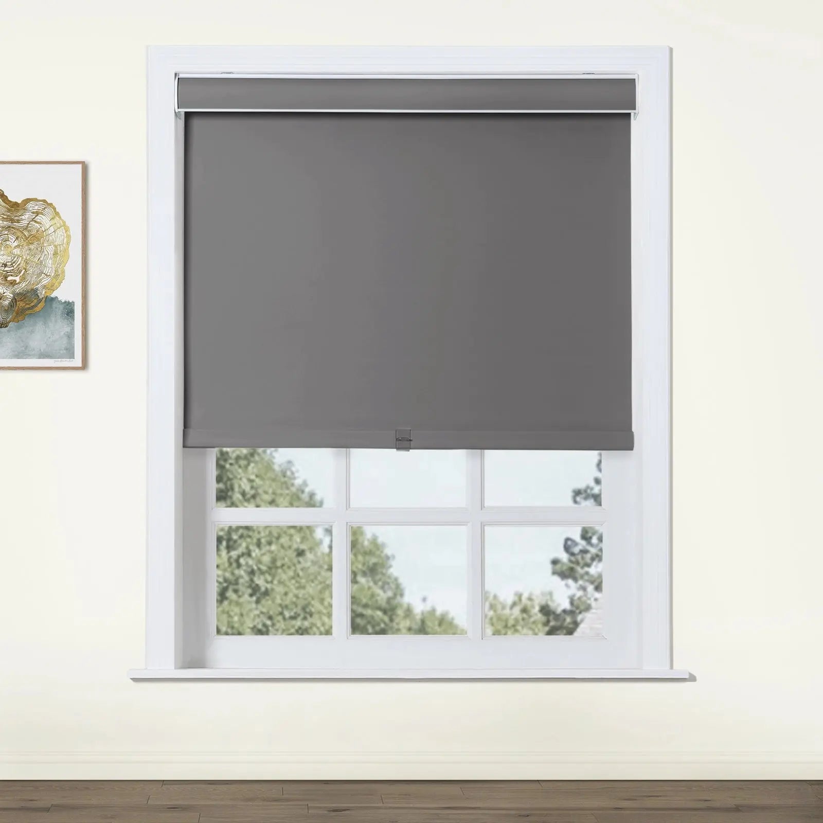 Alvin Basic Premium Blackout Cordless Roller Blinds-?-TWOPAGES