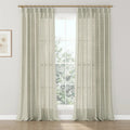 Rebecca Hughes Vintage Print Cotton Drapery Pleated-?-TWOPAGES CURTAINS