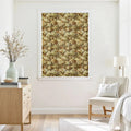 Britt Bengoechea Floral Print Linen Cotton Roman Shade Cordless?-TWOPAGES