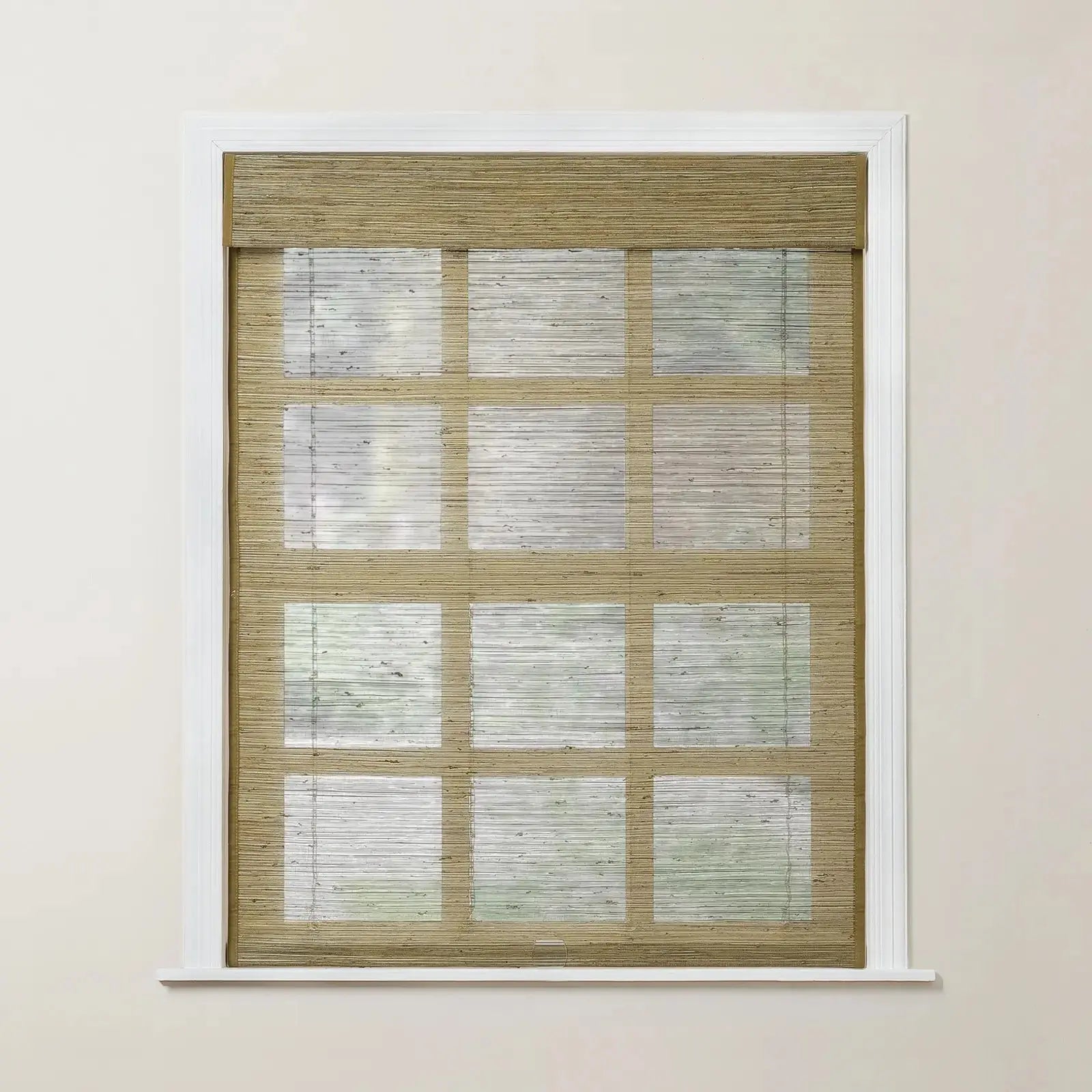 Rae Motorized Window Blinds Bamboo Woven - Series P?-TWOPAGES CURTAINS