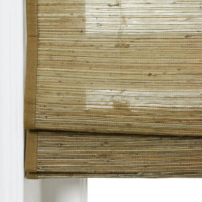 Rae Motorized Window Blinds Bamboo Woven - Series P?-TWOPAGES CURTAINS