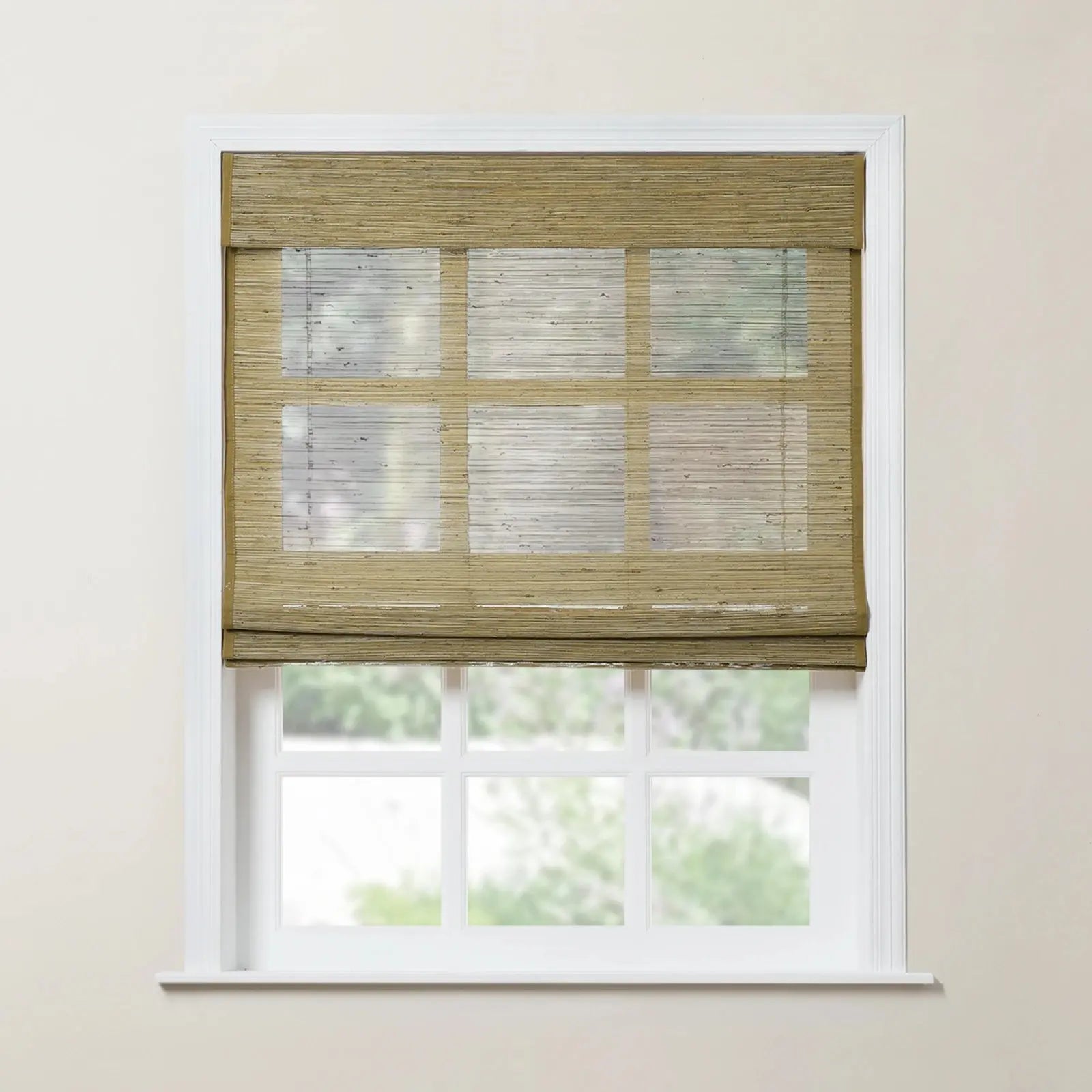Rae Natural Ramie Bamboo Woven Blinds - Series P-?-TWOPAGES CURTAINS