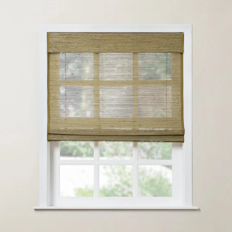 Rae Natural Ramie Bamboo Woven Blinds - Series P-?-TWOPAGES CURTAINS