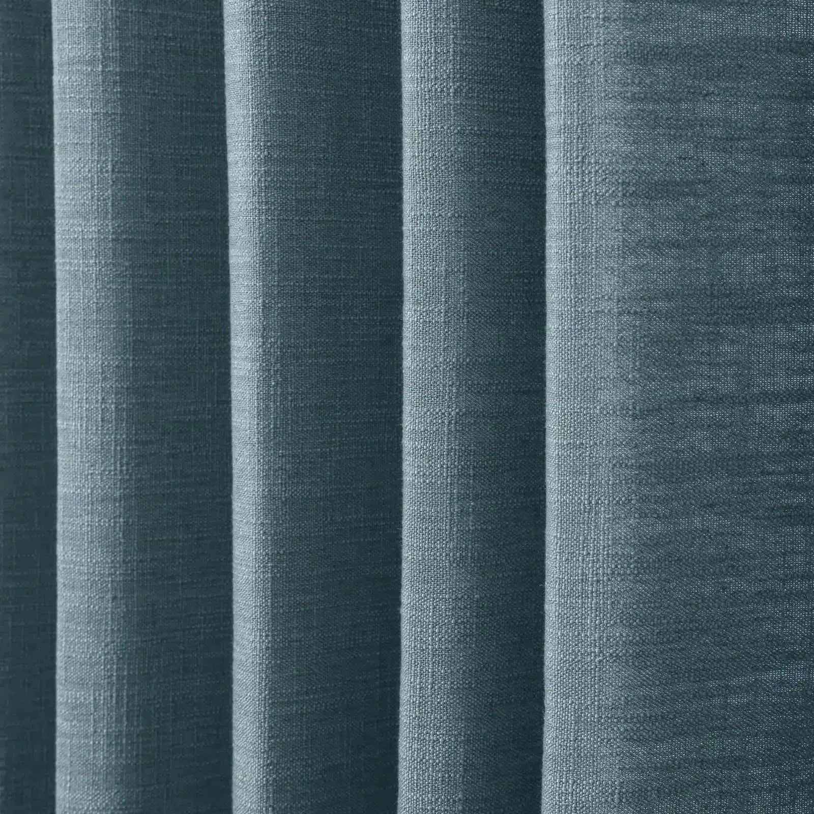 Liz Linen Pleated Cafe Curtains -TWOPAGES