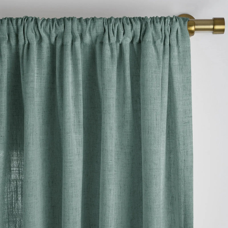 Liz Linen Drape Soft Top- -TWOPAGES