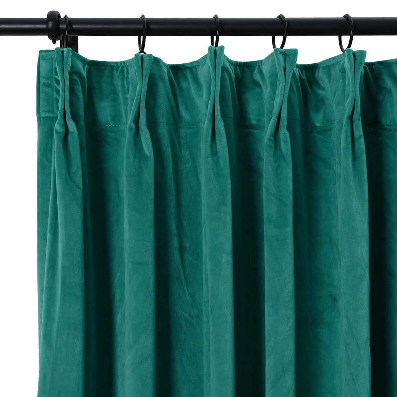 Birkin Velvet Curtain Pleated -TWOPAGES