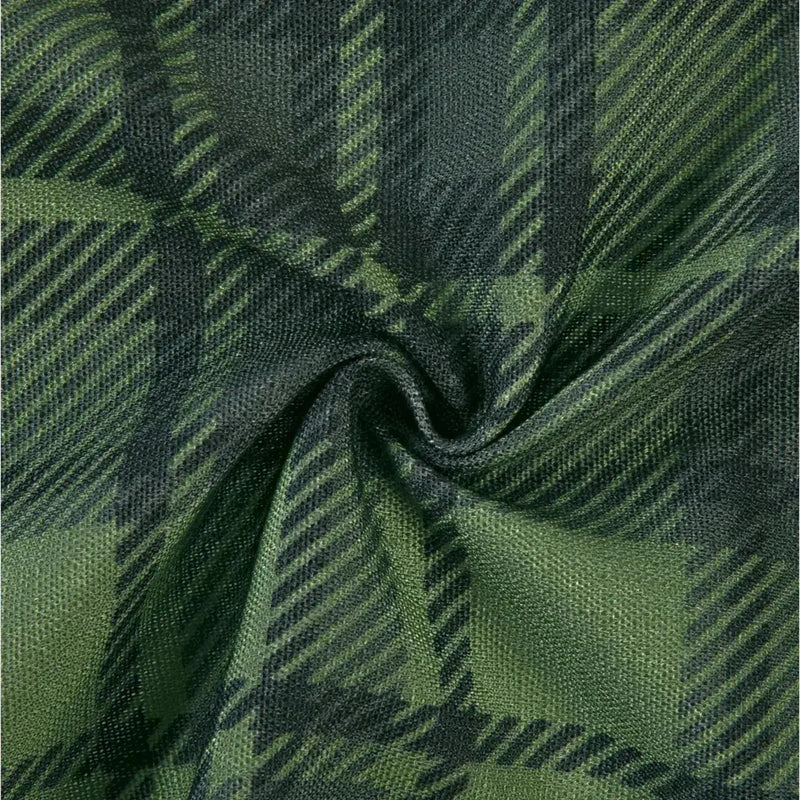 Sara Le Print Linen Pleated Cafe Curtains?-TWOPAGES