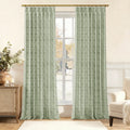 MS. MAVERICK MUSE x TWOPAGES Pastoral Printed Linen Cotton Pleated Curtains