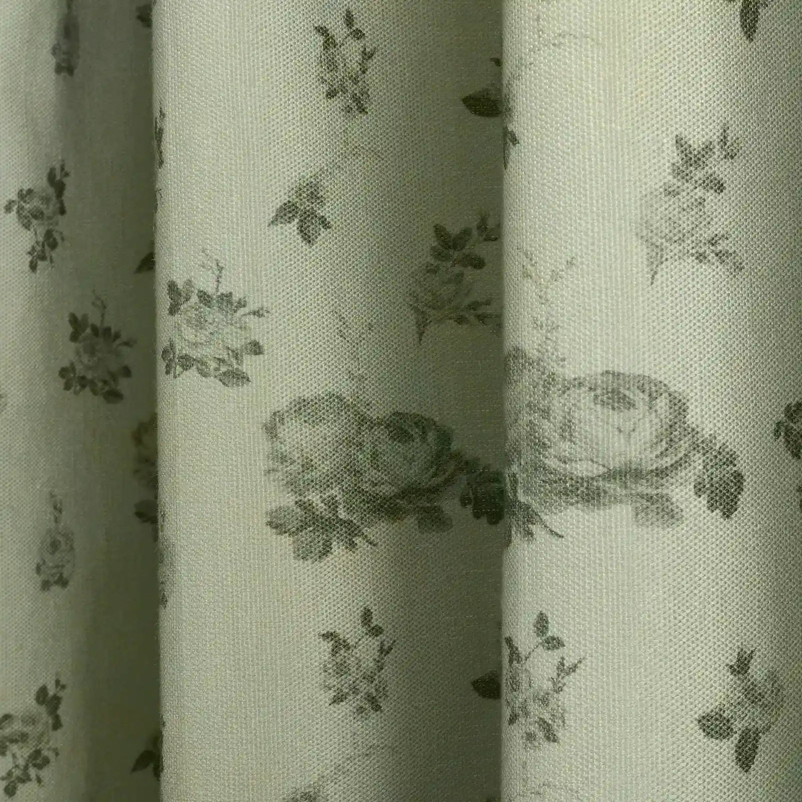 MS. MAVERICK MUSE x TWOPAGES Pastoral Printed Linen Cotton Pleated Curtains