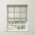 Rae Natural Jute Woven Wood Roller Blinds Cordless-?-TWOPAGES