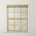 Rae Natural Jute Woven Wood Roller Blinds Cordless-?-TWOPAGES