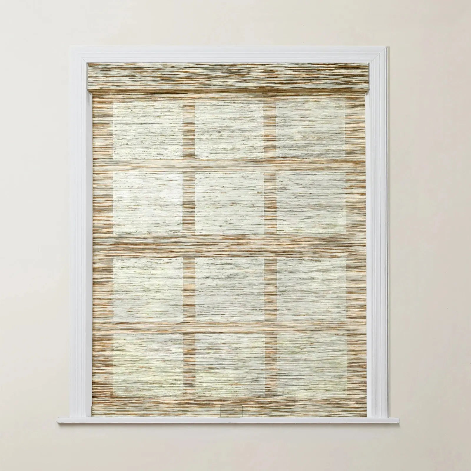 Rae Natural Jute Woven Wood Roller Blinds Cordless-?-TWOPAGES