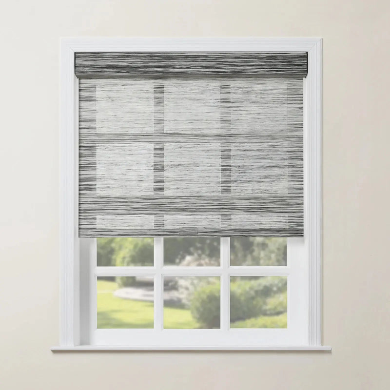 Rae Natural Jute Woven Wood Roller Blinds Cordless-?-TWOPAGES
