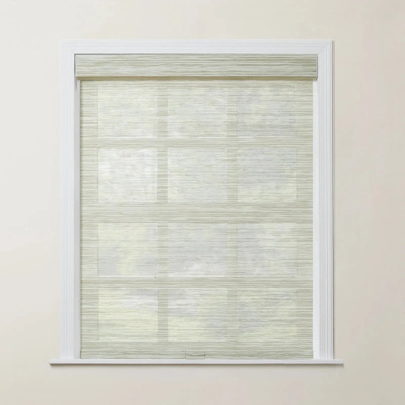 Rae Natural Jute Woven Wood Roller Blinds Cordless-?-TWOPAGES
