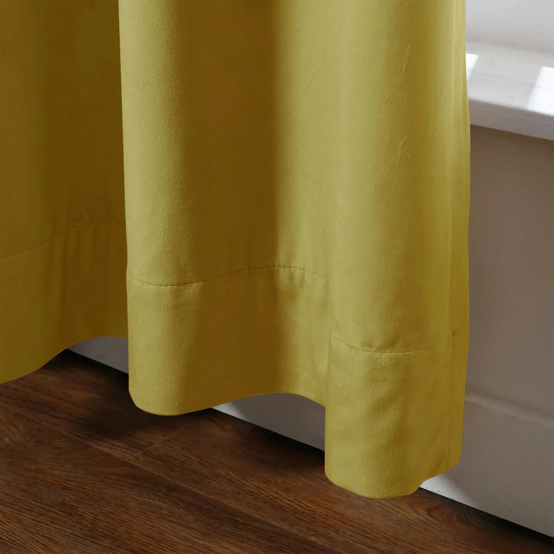 Birkin Velvet Curtain Pleated -TWOPAGES