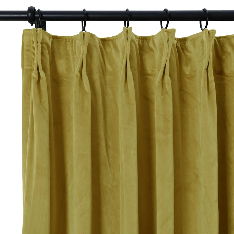 Birkin Velvet Curtain Pleated -TWOPAGES