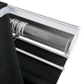 Alvin Motorized Sheer Room Darkening Roman Blind?-TWOPAGES