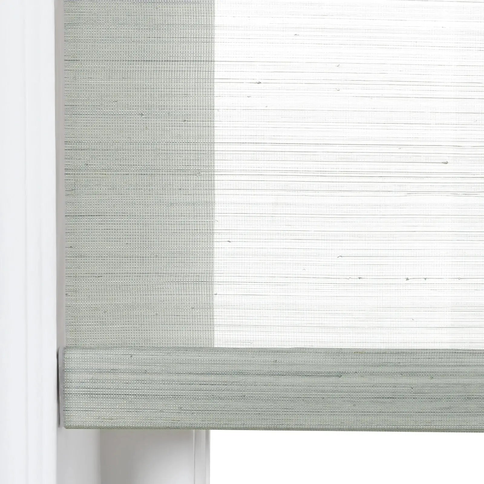 Rae Natural Jute Woven Wood Roller Blinds Cordless-?-TWOPAGES